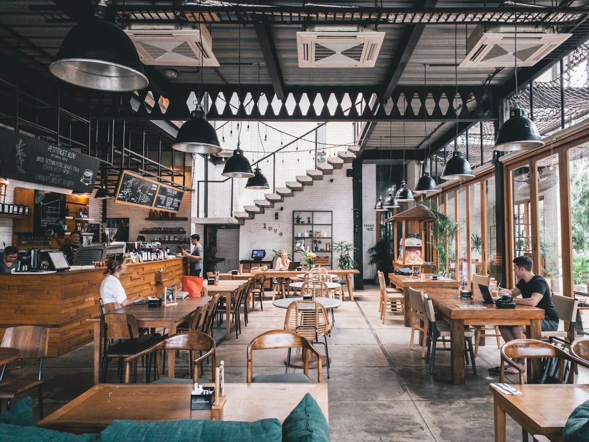 Restaurant dining atmosphere